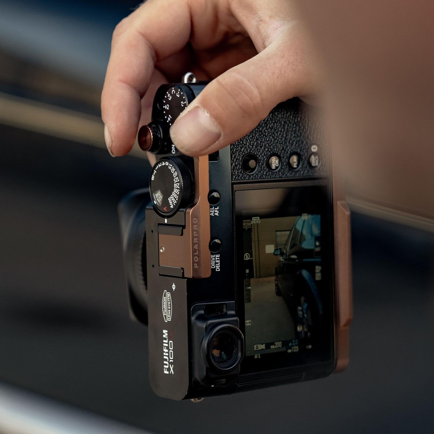 Amazon | PolarPro サムグリップ FUJIFILM X100VI用 Bronze コールド